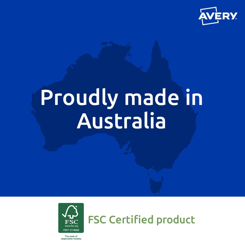 Avery Quick Peel™ A4 Labels for Laser & Inkjet Printers