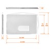 Karteo ID Card Holder Horizontal and Vertical [Pack of 5]