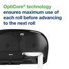Tork OptiCore® Toilet Paper Roll Dispenser Black T10, High Capacity,