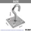 TERF® Heavy Duty Galvanised Hook On Plate 50mm (2 inch)