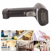 Wireless Barcode Scanner 2.4GHz OLED Display Voice Prompt 20000 Data