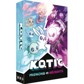 Asmodee TeeTurtle K.O.TIC Sweet Against Villains - Board Games - Card Games - Ages 8+ - 2 to 4 Players - 30 to 60 Minutes - French Version
