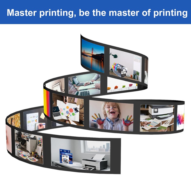 LC3019XXL Ink Cartridge 5-Pack LC3019BK LC3019C LC3019M LC3019Y High Yield
