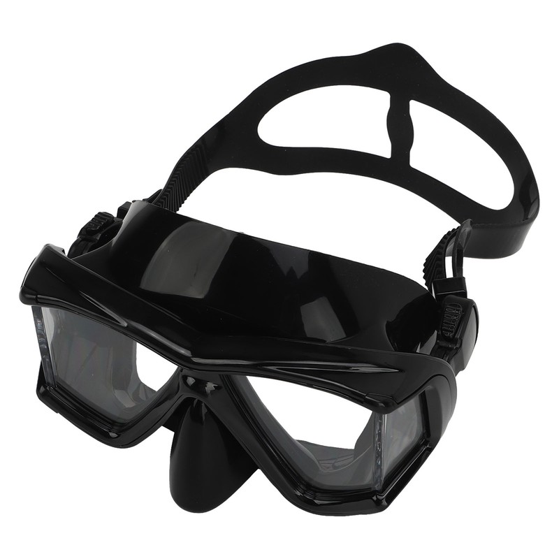 Snorkel Diving Glasses Waterproof Prevent Fog UV Protection Tempered Glass