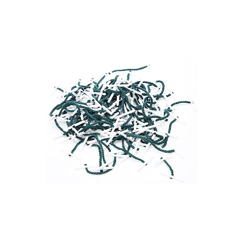 Essentials 27101 51mm Treasury Tags (Approx 100),Green