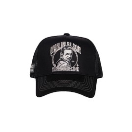 King Kerosin Johnny Man Men's Trucker Cap | Cap | Man In Black | Legend | Artist | Country Music | 50S | Vintage | Retro | Mesh | Snapback | Johnny Man In Black, black