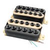 Artec HIVB Invader Style Uncovered Adjustable Hexagonal Poles Ceramic Humbucker