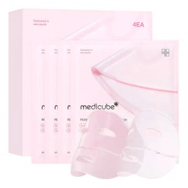 Mascarilla Facial Medicube Pdrn Pink Collagen Original 4pzas Todo Tipo De Piel                                                                        