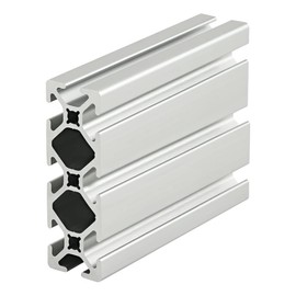 8020, 1030, 10 Series 1 Inch x 3 Inch T-Slotted Aluminum Extrusion DIY Extruded Linear Slot Bar Rail 80/20 (Smooth, Clear Anodize, 48" Long)