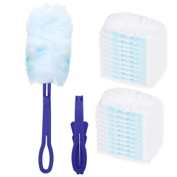 Pack of 20 dust magnet refills with 1 handle, for