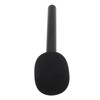 Wireless Mic Handheld Adapter with Windshield Foam Lightweight Interview Microphone