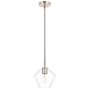 Pendant Lighting for Kitchen Island - Farmhouse Brushed Nickel Pendant