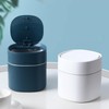 ETRAVEL Small bin office desk bin with lid for countertop,