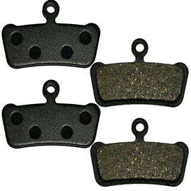 Bicycle Brake Pads for SRAM Brake Pads Guide R T G2 and G2 RSC, Resin Semi-Metallic Brake Pads Bicycle Disc Brake for SRAM Guide Brake Pads Avid X.O Trail, Elixir 7 Trail, Elixir 9 Trail, 2 Pairs