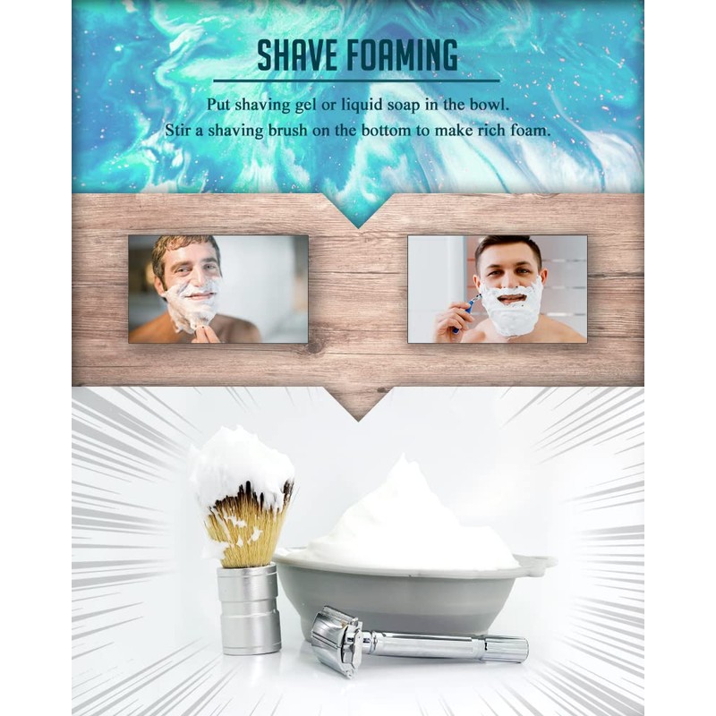 Freetune Collapsible Shaving Bowl - Silicone Rubber Multi Purpose Portable