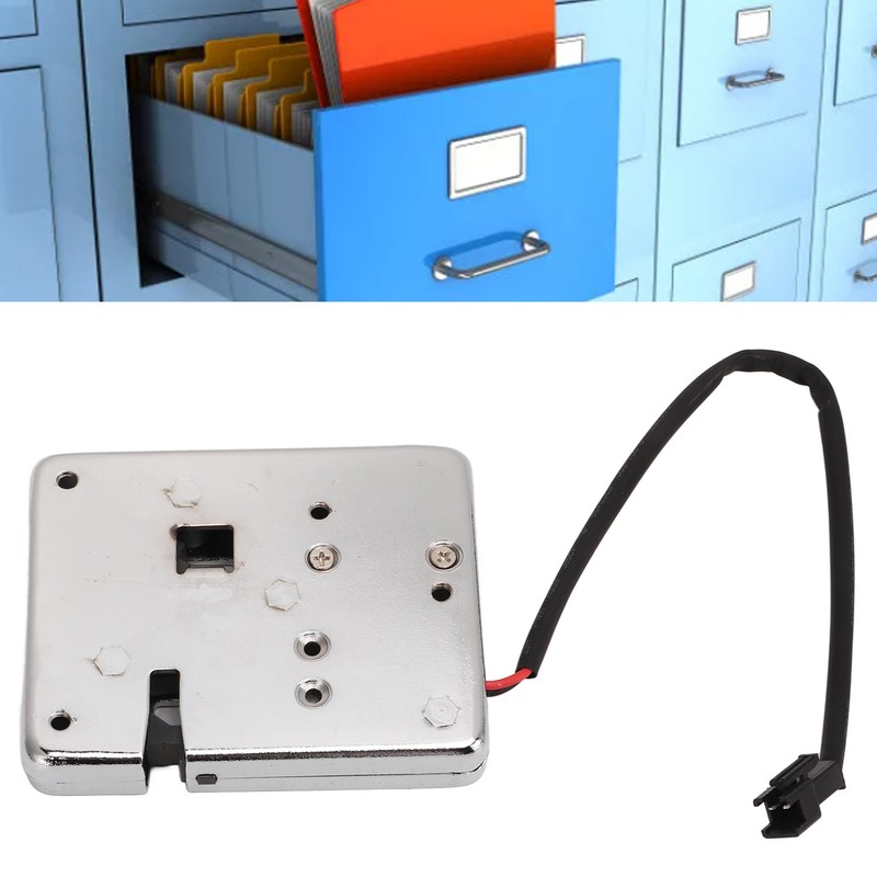 Metal Electronic Cabinet Lock DC12V Electric Control Latch for Drawer