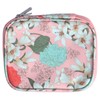 Storage Bag Waterproof Oxford Cloth Pink Lily Portable Household Daily