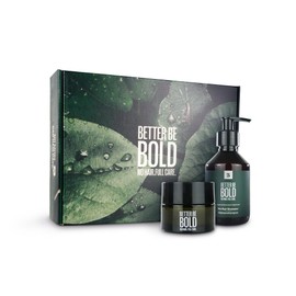BETTER BE BOLD Gift box for happy baldness "Vin Diesel", matting baldness cream (0-3 mm) and nourishing baldness shampoo (0-6 mm), premium care for baldness wearers