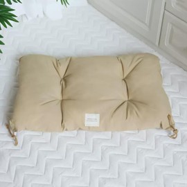 SHENGOCASE 2-Pack Soft Cat Kneading Pillow Cushion Bed with Ties for Cat Dog House Perch Shelf, Cushion Pad Padding for Cat Cage Kennel