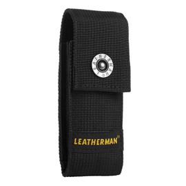 LEATHERMAN, Premium Nylon Snap Sheath, Fits 3.25” to 4.5” Multi-Tools, Black, Large