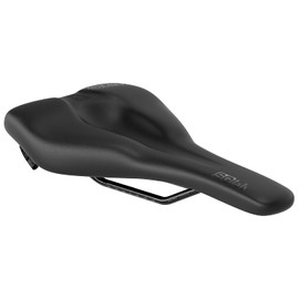 SQlab Unisex - Adult 610 Ergolux Active 2.1 Trekking MTB Tour & Travel Bicycle Saddle, Black, 14 cm