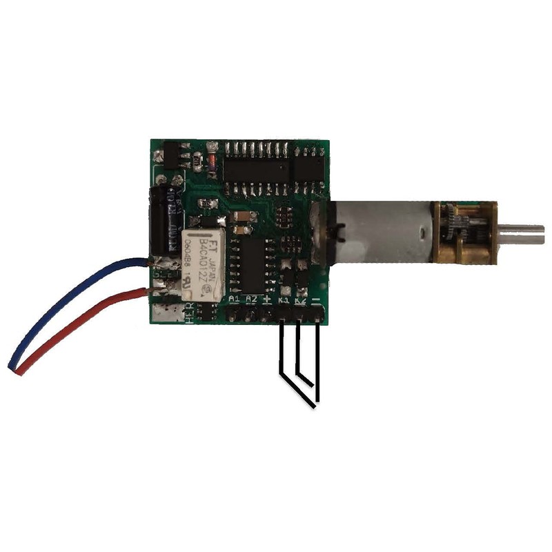 ML-Train Digital Turnout Drive Weatherproof - Switch Decoder with Centrepiece