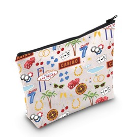 JNIAP Vegas Bachelorette Gift Las Vegas Cosmetic Bag Las Vegas Souvenir Gift (Las vegas Bag)