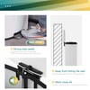Kitchen Trash Can with Lid for Office Bedroom Bathroom Step