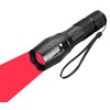 WAYLLSHINE One Mode Red Light Flashlight, 1 Mode Red LED