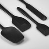 4 Piece Silicone Spatula Set, Flexible Heat Resistant Non-scratch Baking