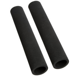 2 Pack Foam Tubing for Handle Grip Support, Black Pipe Insulation Support 0.66inch (17mm) ID 26mm OD, 195mm Length Lightweight Soft Rubber Foam Pad Grip for DIY Project Metal Tools Rebar Stakes ﻿