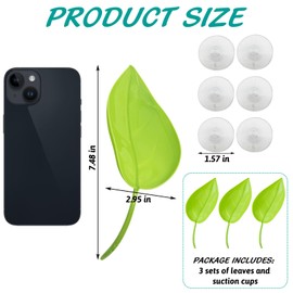 Apatal 3 Pack Plastic Frog Habitat Platform with Suction Cups Reptile Decorations for Terrarium Dwarf Frogs Tank Accessories Decor Turtle Basking Platforms for Amphibian (Green)