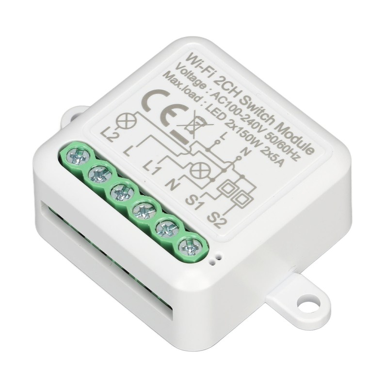 Wifi APP Remote Control Switch Relay Module WiFi 2CH Light