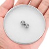 sourcing map 2pcs Tungsten Steel Bearing Balls 10mm Tungsten Carbide