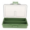 Fishing Tackle Box 2Pcs Multiple Compartments Box Organizer for Fishing