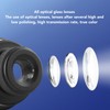 3x50 Monocular Telescope Waterproof Shockproof Compact HD Monocular Scope for