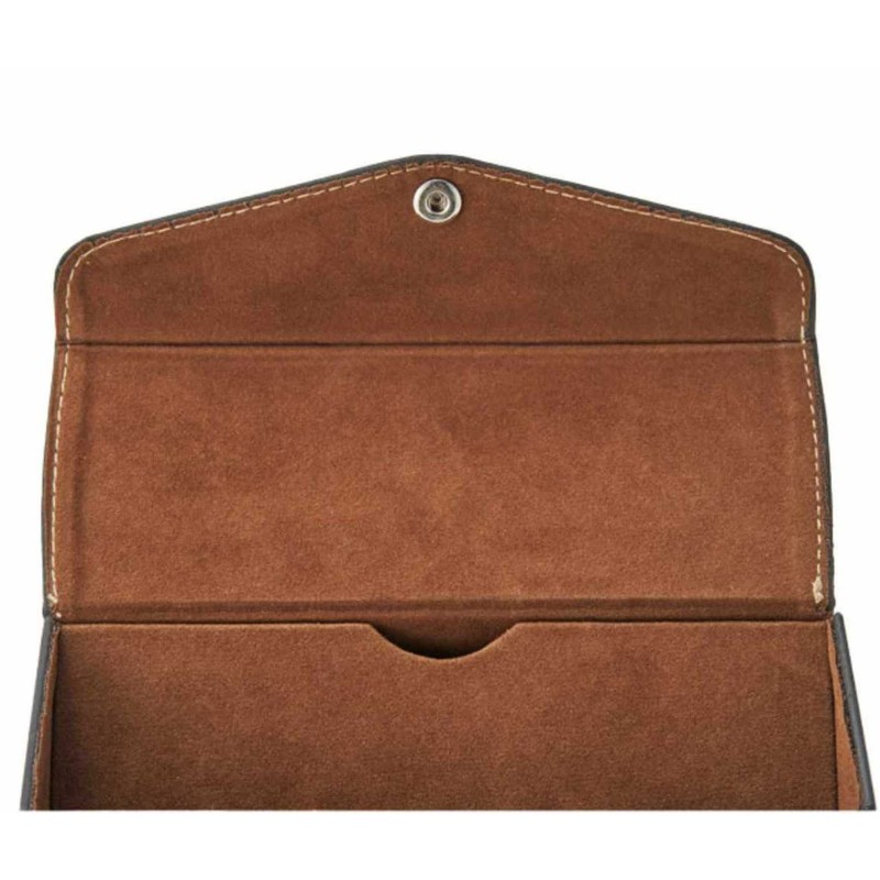 Meigan Eyeglass Case, 2-Pair Storage, Multiple Storage, Portable, Compact, Two-Piece,