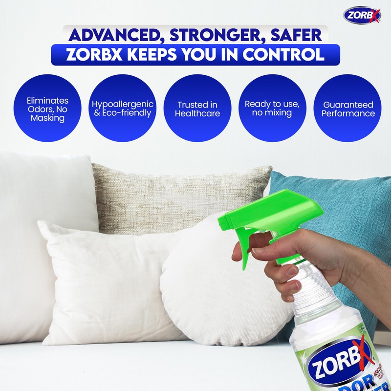 ZORBX Unscented Odor Eliminator for Strong Odor 16 Oz +