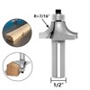 Akylin Roundover Router Bits 1/2 Inch Shank,Radius 7/16" Corner Rounding