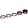 XLC steering head extension AS-a02, A-Head spacer-set, 3 x 5/1
