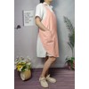 Cotton Cross Back Aprons Solid Color Cooking Kitchen Garden Smock