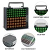 FULLCASE Battery Storage Organizer Holder Holds 72 AA AAA Batteries,