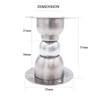 Short Door Stops 2-Packs Mini Magnetic Door Holder Wall Mount