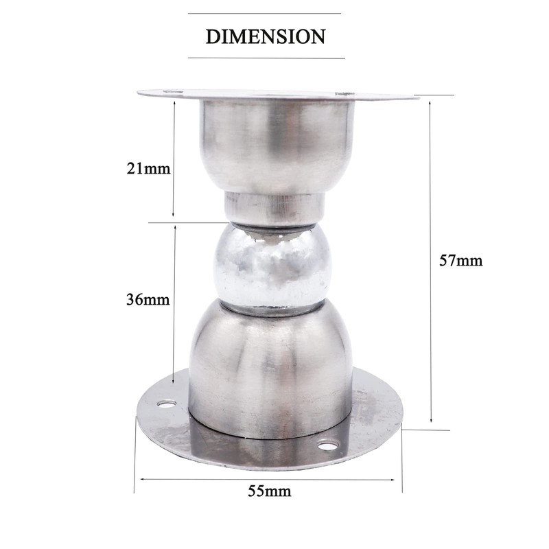 Short Door Stops 2-Packs Mini Magnetic Door Holder Wall Mount