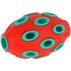 Kerbl Pet ToyFastic Rugby Fillable Red/Turquoise 12 x 7.5 cm