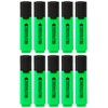 Hainenko Value Flat Barrel Chisel Tip Highlighter - Green