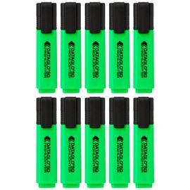 Hainenko Value Flat Barrel Chisel Tip Highlighter - Green