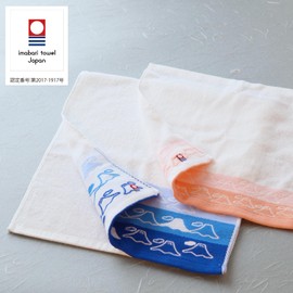 Dolce Duo FJ-1650 Imabari Towel, Face Towel & Wash Towel, Mt. Fuji (Gift Set / Wooden Box), Celebration, Household Celebration, Cheerful Celebration, Made in Japan