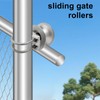 Mini Cantilever Gate Rollers – Durable Cast Steel Rolling Hardware