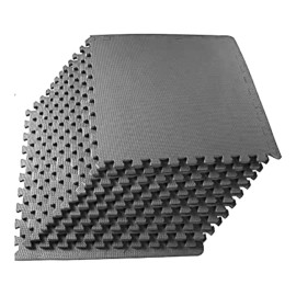 Sport Tapete Antiderrapante 32.5 X 32.5 Cm 12 Pzas  Gym Juego Piso